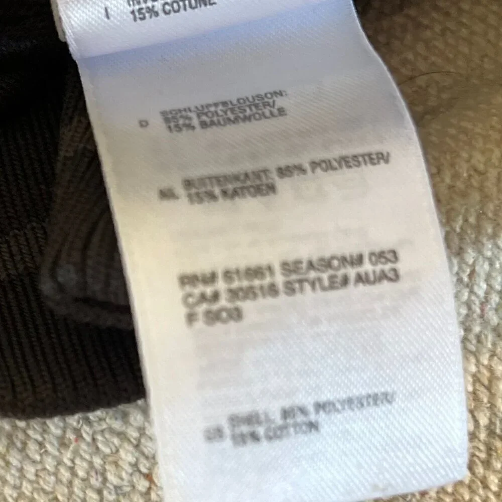 The North Face Men's Black A5 Series Full-Zip Track Jacket Sz XL